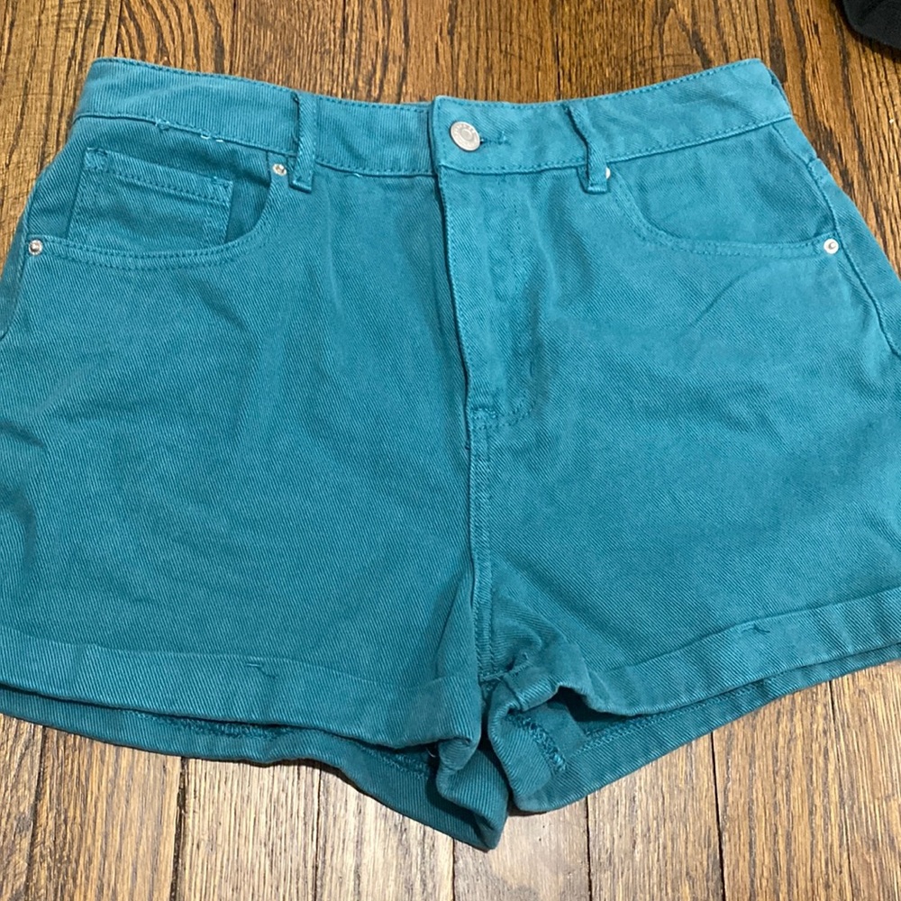 PAC SUN Teal Blue Shorts Size 28 never worn